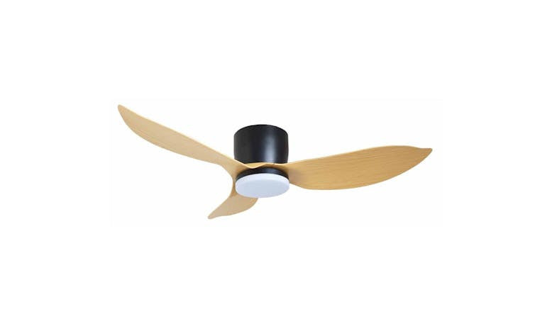 MISRAL Solar36-WD/BK 36" Solar36 3 Blades Ceiling Fan - Wood/Black