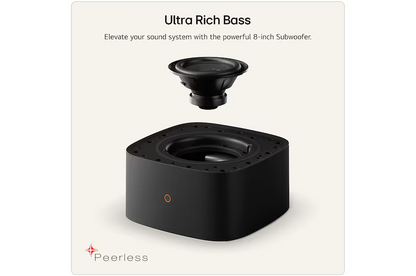 LG W7 Wireless Subwoofer for Immersive Deep Bass