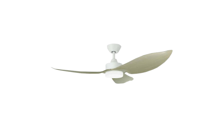 MISTRAL Space36-WD/WH Ceiling Fan-36", 45W White/Wood