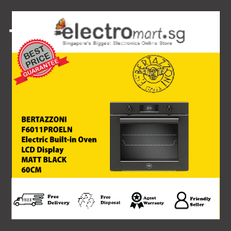 Bertazzoni F6011PROELN Professional 11 Function Electric Single Oven - Matt Black