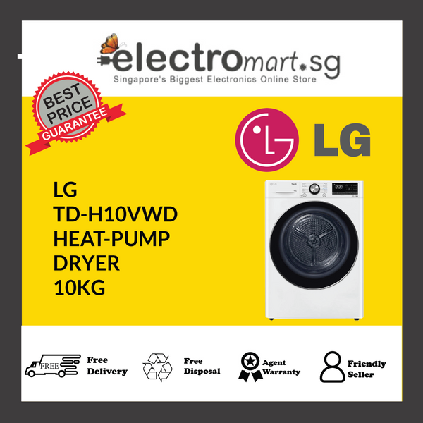 LG  TD-H10VWD HEAT-PUMP  DRYER 10KG