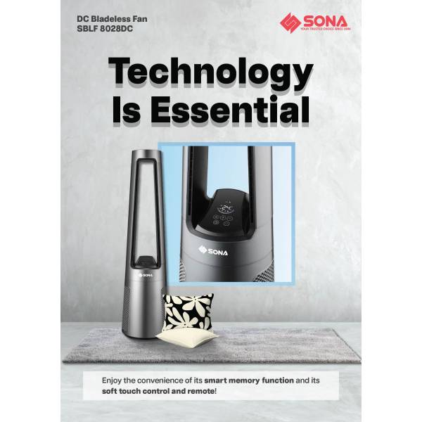SONA SBLF 8028DC DC Bladeless Fan