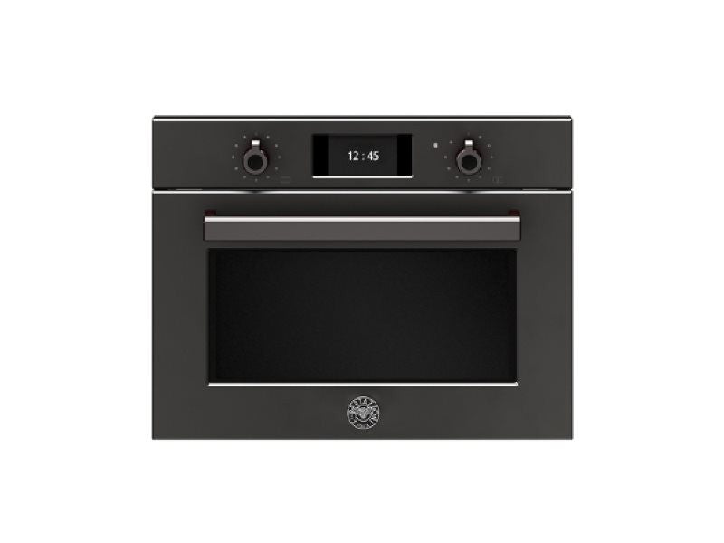 Bertazzoni F457PROVTN compact built-in steam oven 60 cm carbon