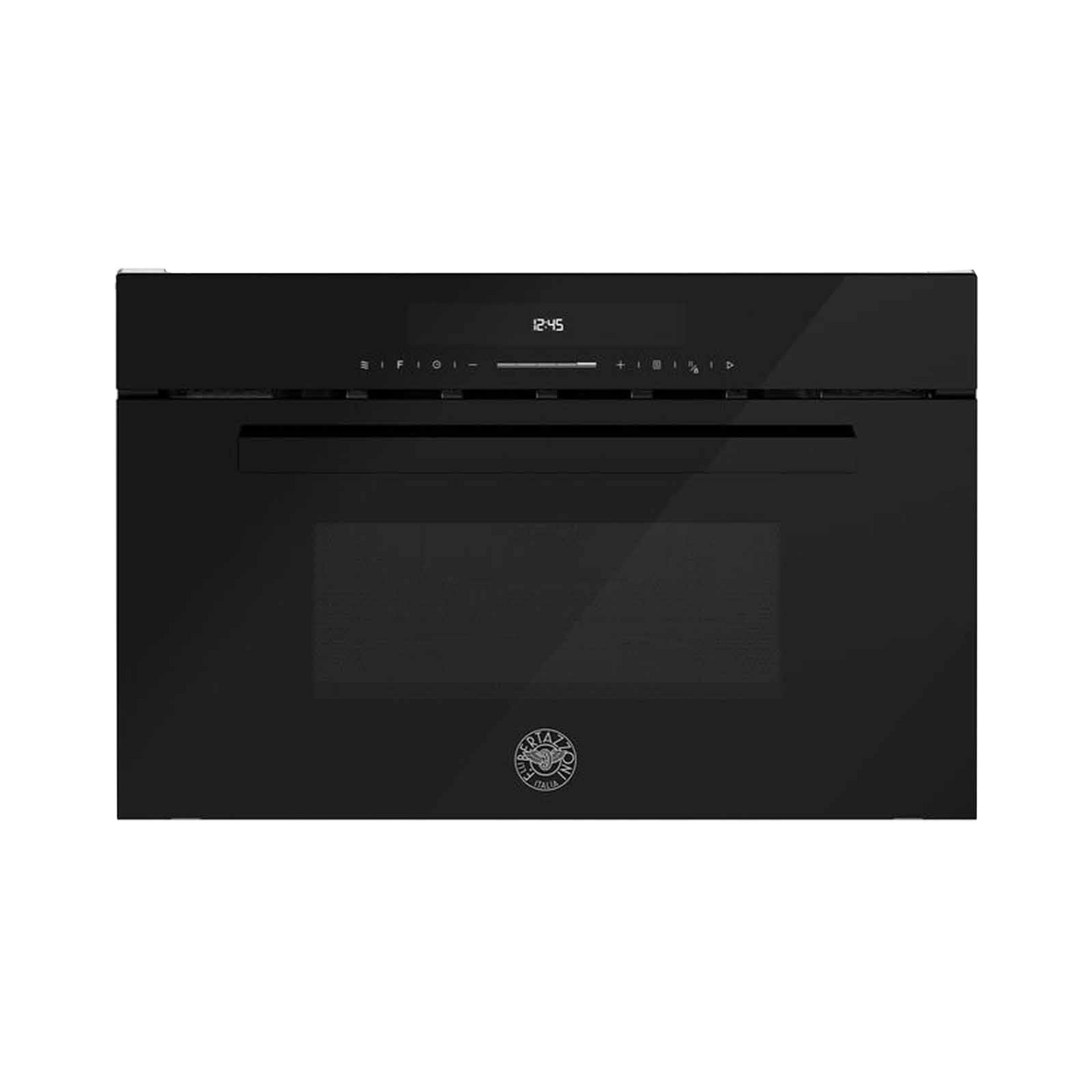 BERTAZZONI FMOD3053WLB1 60X38CM BUILT-IN MICROWAVE OVEN (34L)/(BLACK GLASS MODERN SERIES)