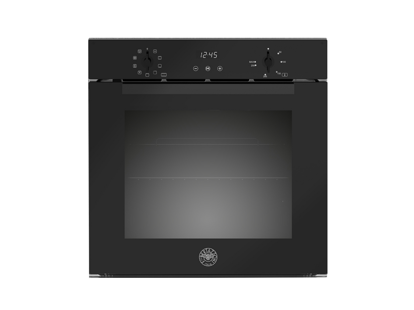 BERTAZZONI FMOD6093ESB1 60CM BUILT-IN OVEN (76L)/(BLACK GLASS MODERN SERIES)