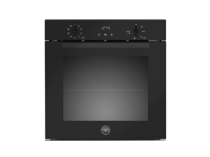 BERTAZZONI FMOD6093ESB1 60CM BUILT-IN OVEN (76L)/(BLACK GLASS MODERN SERIES)
