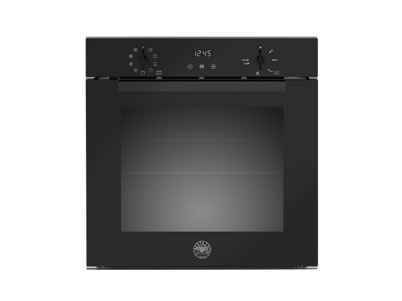 BERTAZZONI FMOD6093ESB1 60CM BUILT-IN OVEN (76L)/(BLACK GLASS MODERN SERIES)