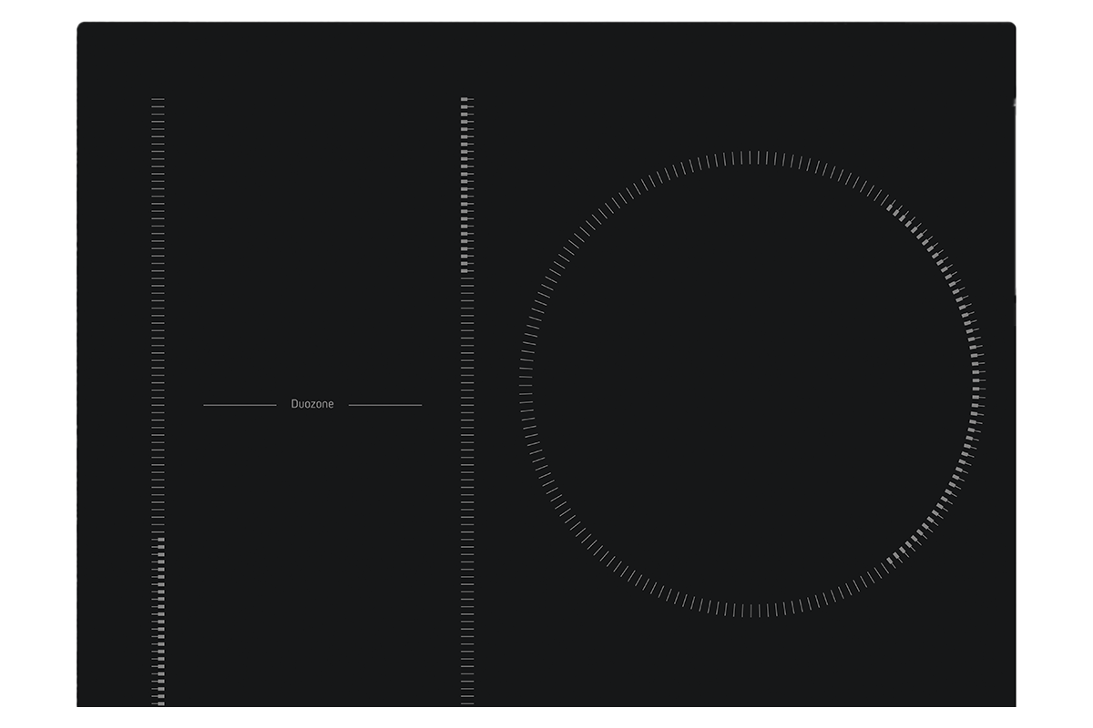 BRANDT BPI163DUB 60CM 3 ZONE ULTRABOOST DUOZONE