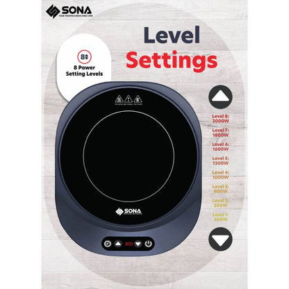 SONA SIC 8612 Multi-function Induction Cooker