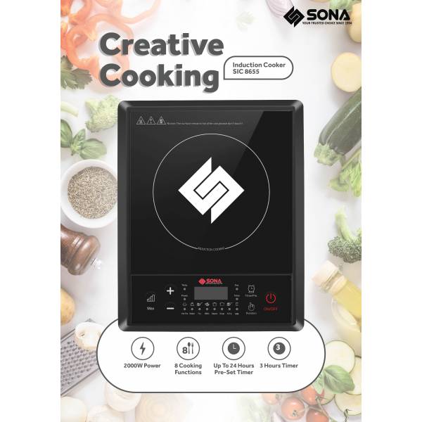 SONA SIC 8655 Multi-function Induction Cooker