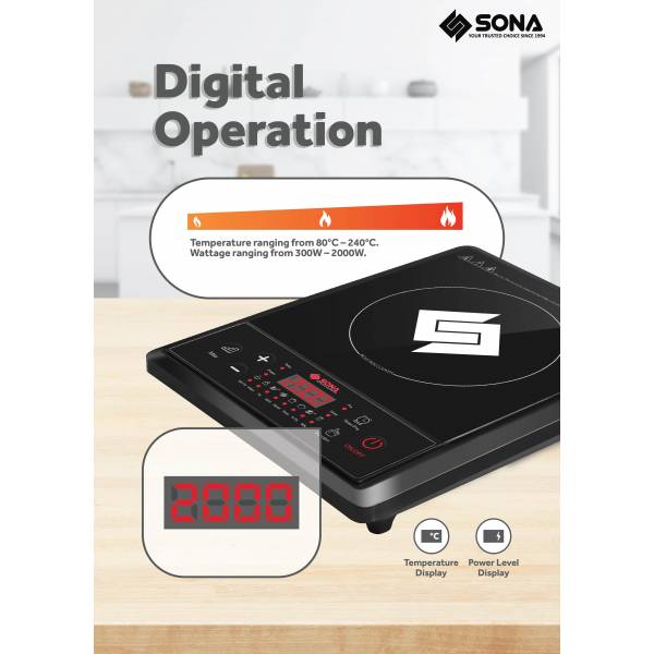 SONA SIC 8655 Multi-function Induction Cooker
