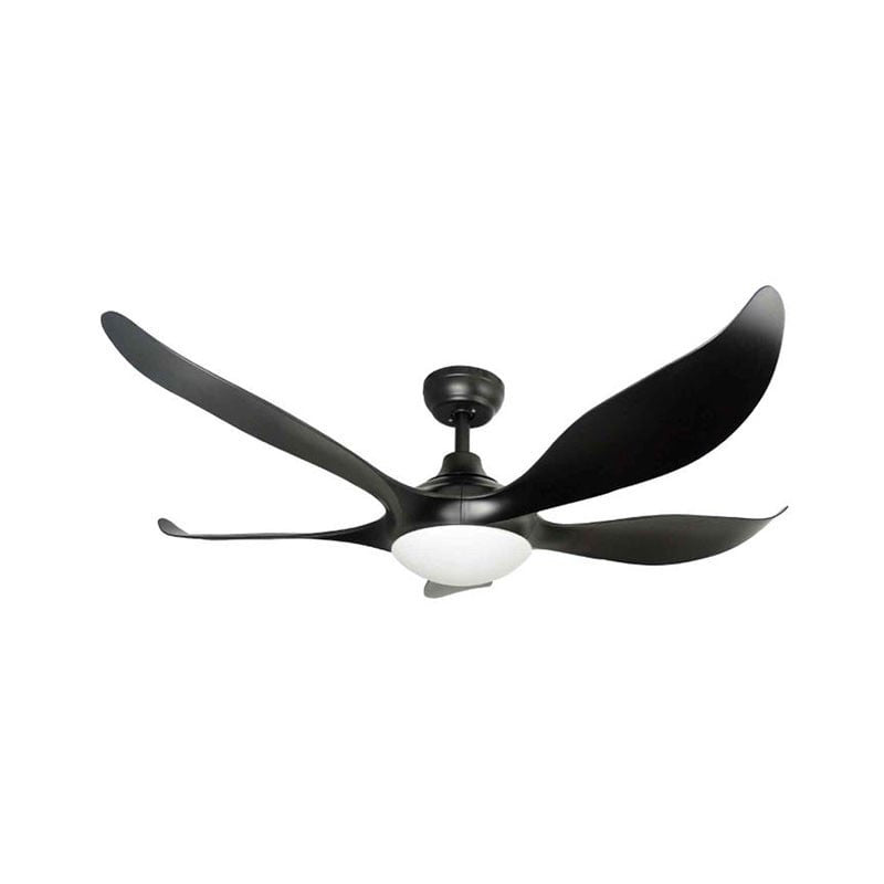 Mistral Typhoon52-BK Ceiling Fan with Remote  - Black,52-Inch