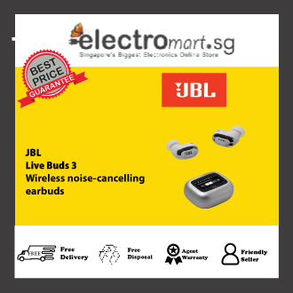 JBL Live Buds 3 True wireless Noise Cancelling bud-type earbuds with Smart Charging Case