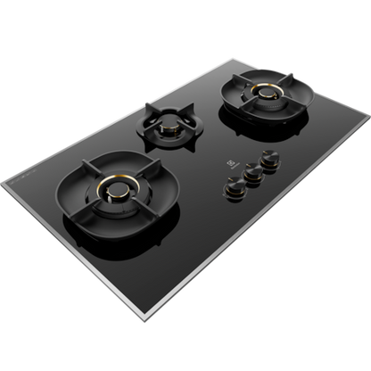ELECTROLUX EHG9350BEP built-in gas hob with 3 cooking  zones (PUB) 90cm