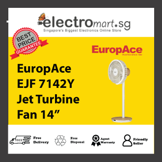 EuropAce EJF7142Y  Jet Turbine  Fan 14”