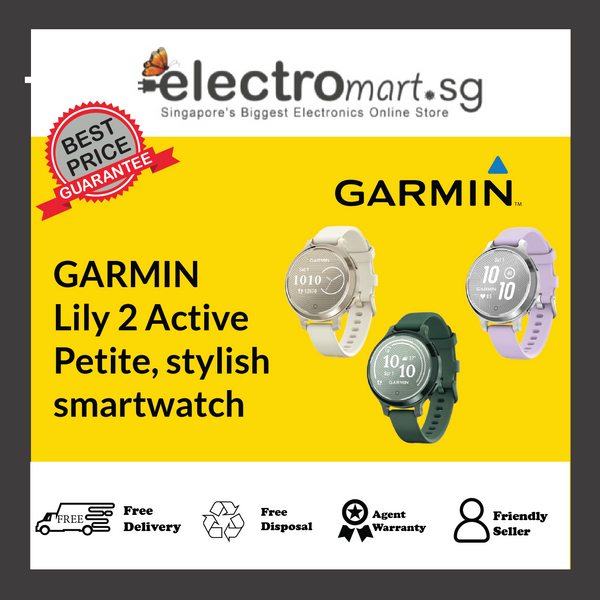 GARMIN Lily 2 Active Petite, stylish smartwatch