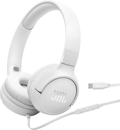 JBL Tune 520C - USC-C Hi-Res Wired On-Ear Headphones