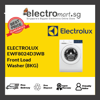 Electrolux EWF8024D3WB UltimateCare 300 front load washer 8kg