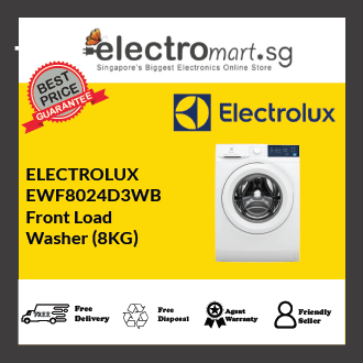 Electrolux UltimateCare 300 front load washer 8kg EWF8024D3WB