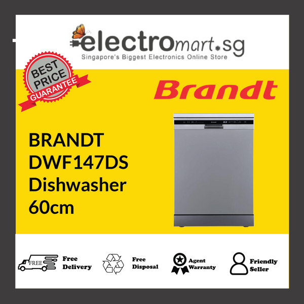 BRANDT DWF147DS Dishwasher 60cm