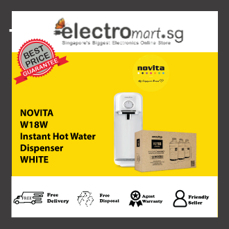 NOVITA W18W Instant Hot Water Dispenser, WHITE