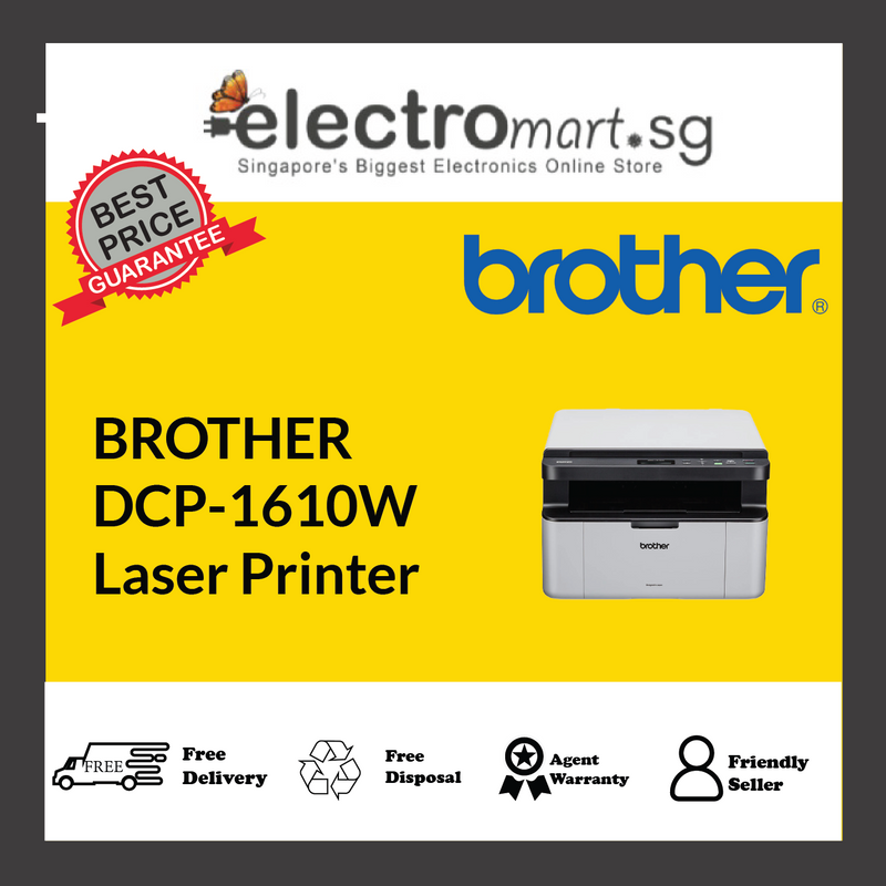 BROTHER DCP-1610W Laser Printer