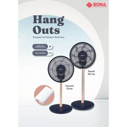 SONA SFS  9008CR 3 -In-1 Remote Portable DC 12"
