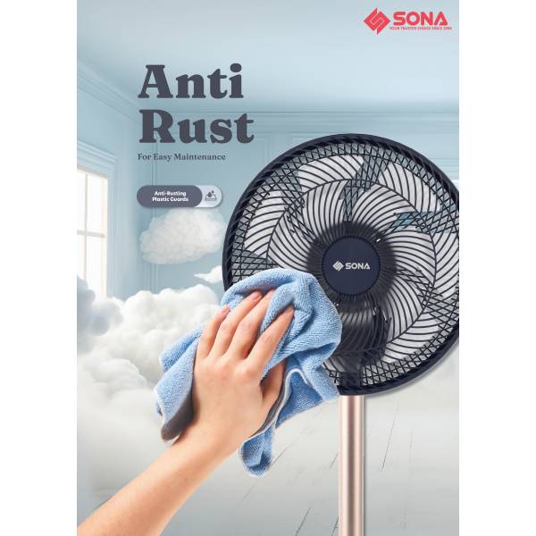 SONA SFS  9008CR 3 -In-1 Remote Portable DC 12"