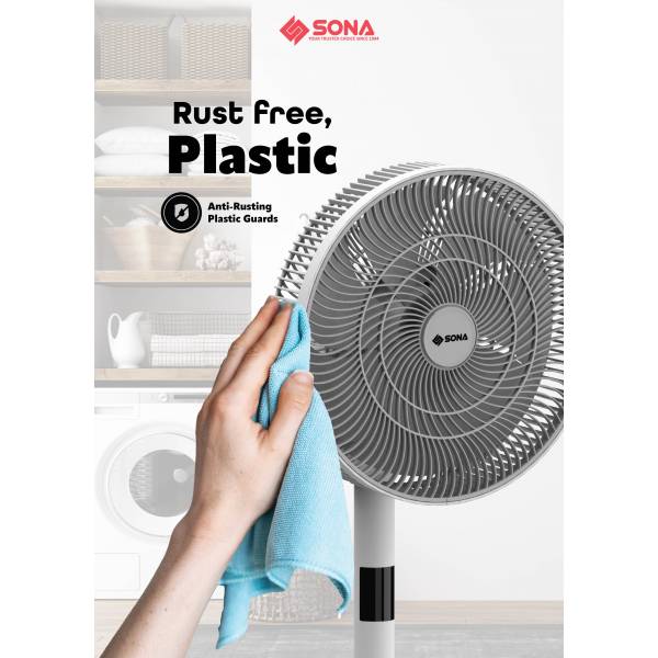 SONA SFS 9009DC 3 -In-1 DC Stand Fan 12"
