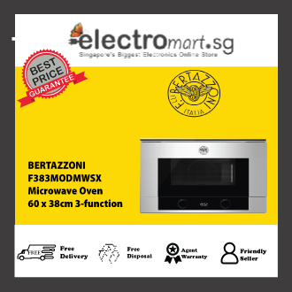 Bertazzoni F383MODMWSX 60 x 38cm 3-function Microwave Oven