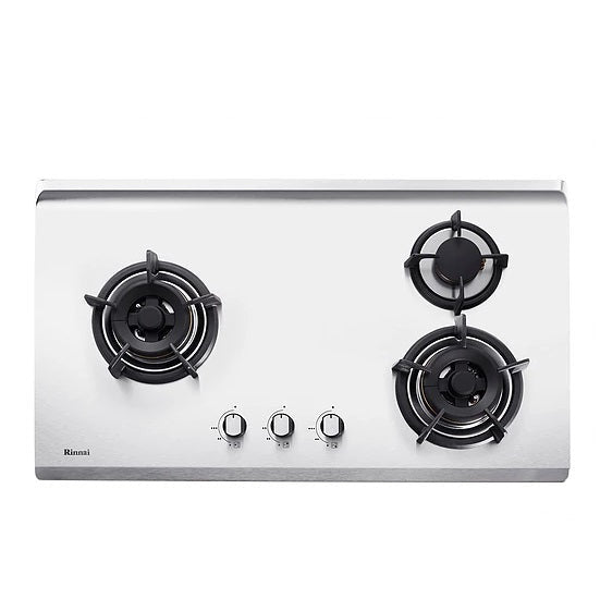 RINNAI RB-93TS 3 Burner Built-In Hob Stainless Steel Top Plate