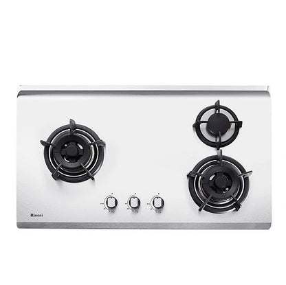 RINNAI RB-93TS 3 Burner Built-In Hob Stainless Steel Top Plate