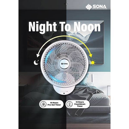 SONA SFW 9519DC Remote DC Wall Fan