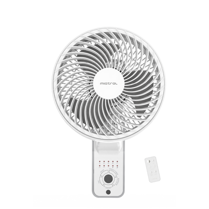 Mistral MWF0935DR 9" DC Wall Fan with Remote