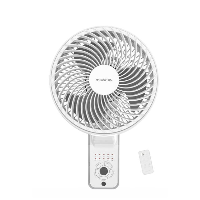 Mistral MWF0935DR 9" DC Wall Fan with Remote