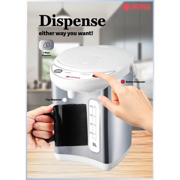 SONA SAP 963 Electric Air Pot 3L