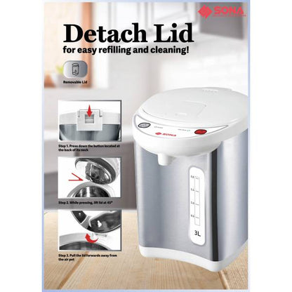 SONA SAP 963 Electric Air Pot 3L