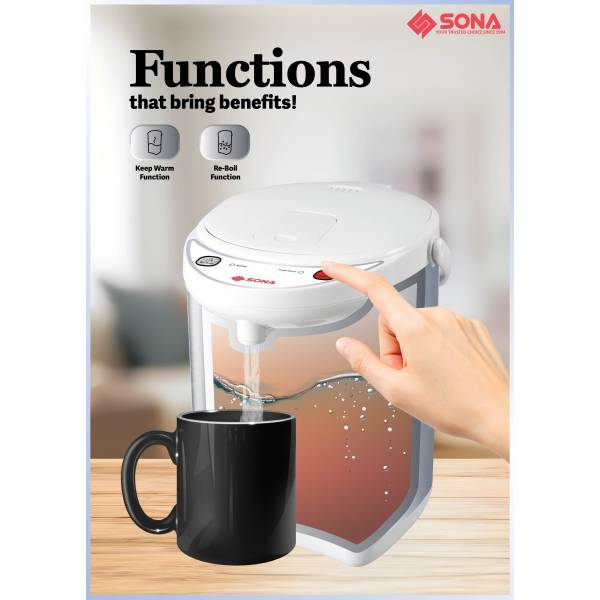 SONA SAP 963 Electric Air Pot 3L