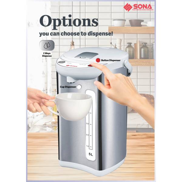 SONA SAP 965 Electric Air Pot 5L