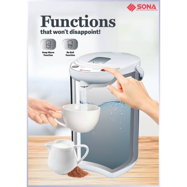 SONA SAP 965 Electric Air Pot 5L