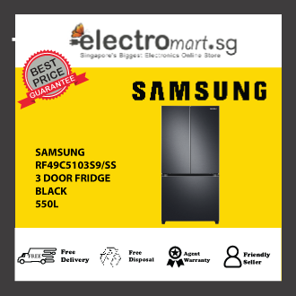 SAMSUNG RF49C5103B1/SS 3 DOOR FRIDGE