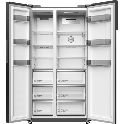 HITACHI HRSN9552DGBSG Side By Side Fridge 525L