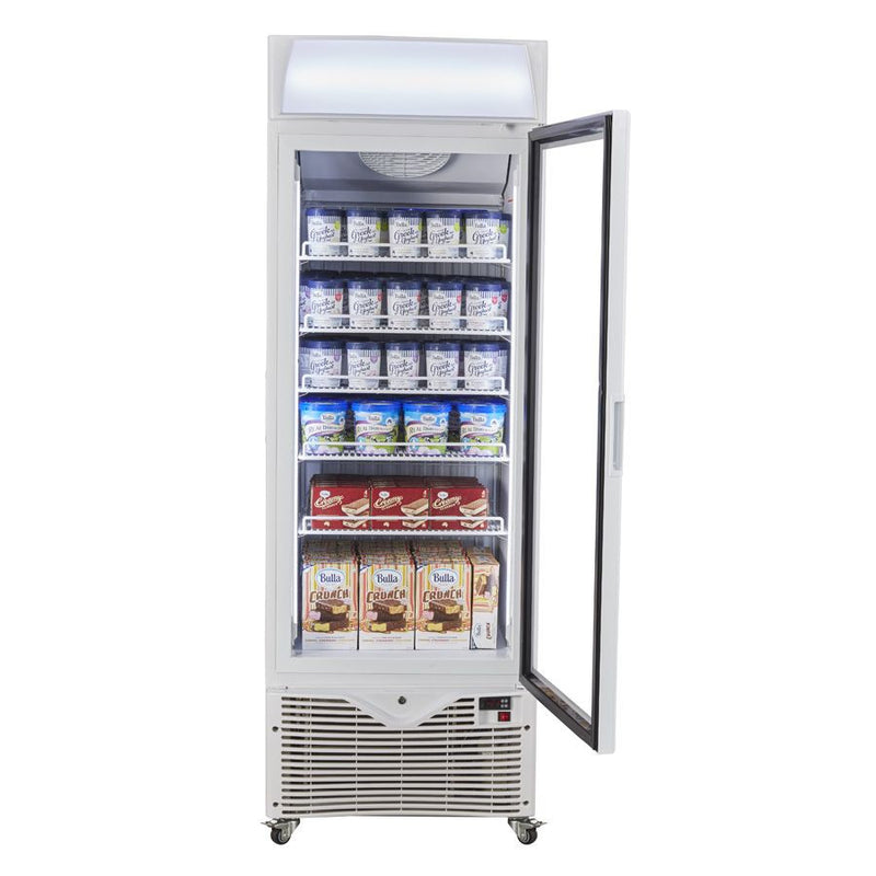 KADEKA KSF-450W 430L 1 DOOR UPRIGHT SHOWCASE FREEZER