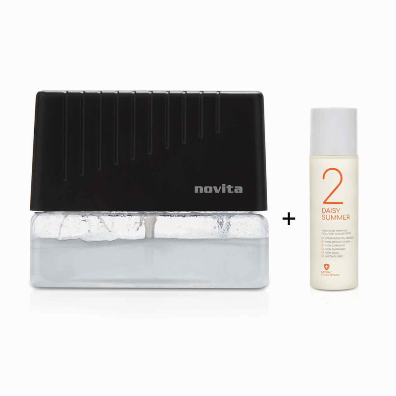 NOVITA AR6 & AB BUNDLE DEAL - AIR REVITALIZER AR6 + 1 ANTIBAC AIR PURIFYING SOLUTION CONCENTRATE