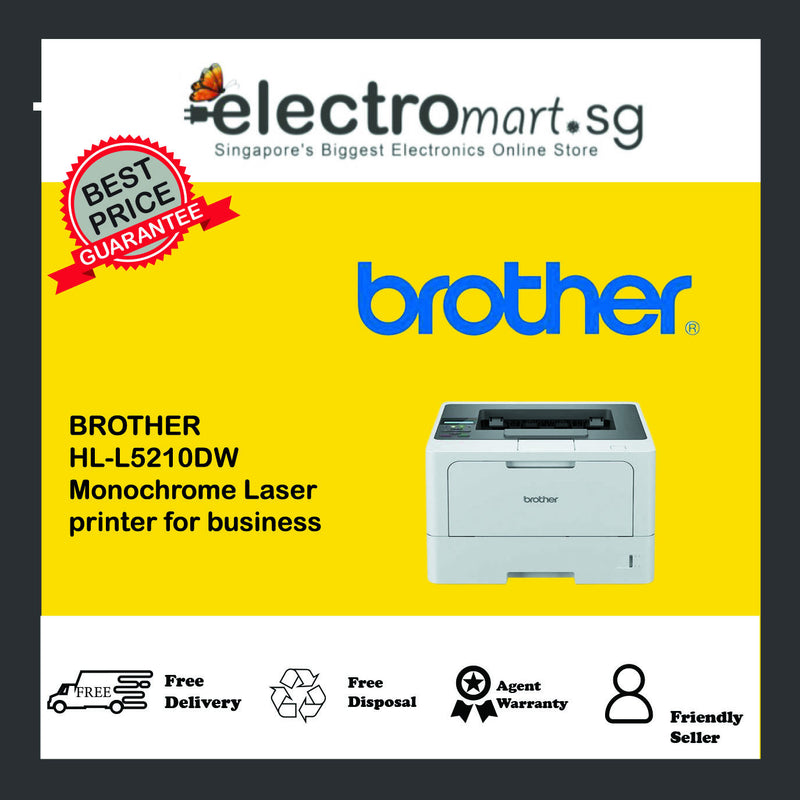 BROTHER  HL-L5210DW Monochrome Laser  printer for business