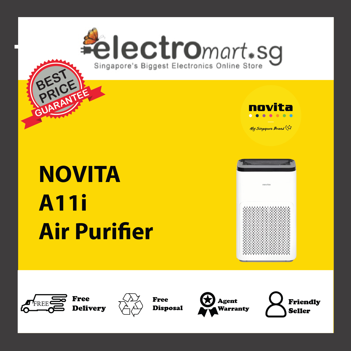 NOVITA A11i Air Purifier
