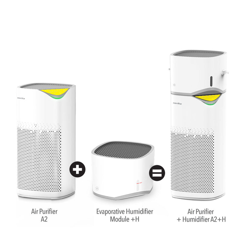 NOVITA A2+H Air Purifier + Humidifier