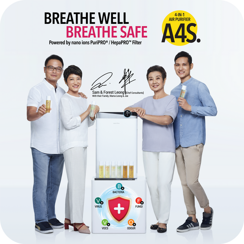 NOVITA A4S 4-In-1 Air Purifier