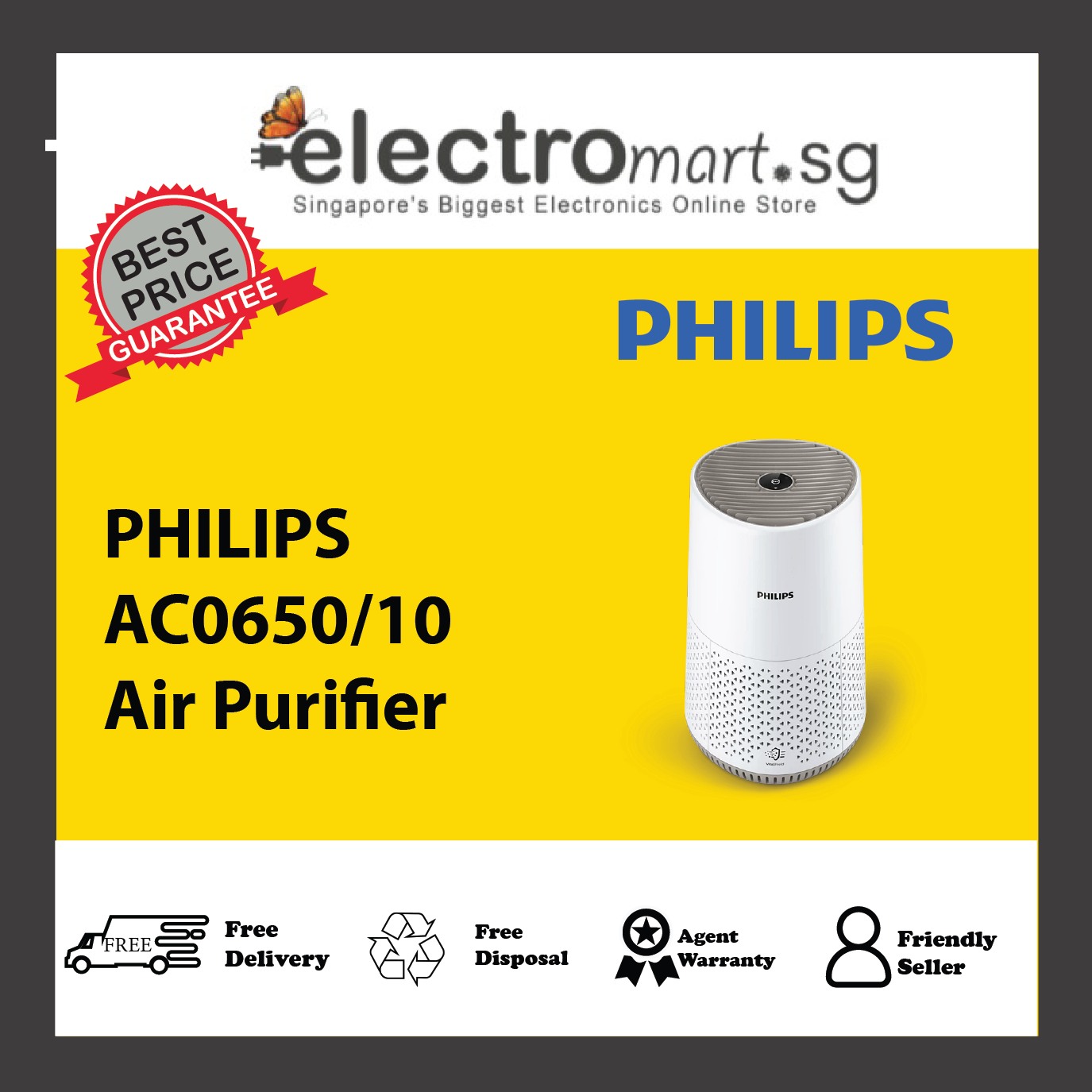 PHILIPS AC0650/10 Air Purifier