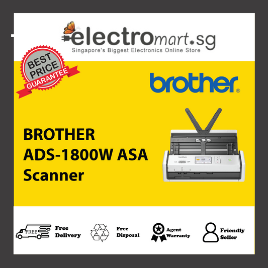 BROTHER ADS-1800W ASA Scanner